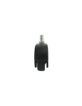 FURNITURE SWIVEL CASTOR WHEEL WITH THREADED ROD S47 50 MM DIAMETER 