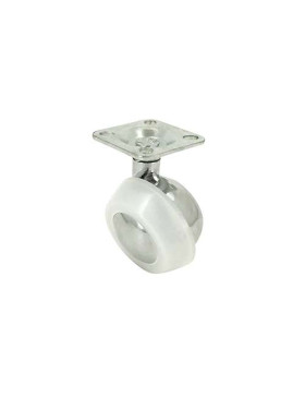 SWIVEL FURNITURE CASTOR WITH THREADED STEM S44 DIAMETER 42 
