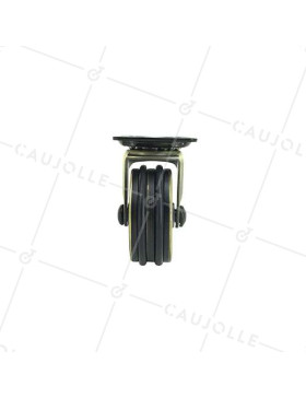 Castor RETRO DESIGN IN GOLD ALUMINUM DIAMETER 50 MM LOAD 30KG - GOLDSTYL50P
