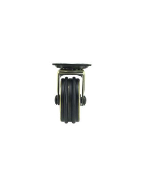 Castor RETRO DESIGN IN GOLD ALUMINUM DIAMETER 50 MM LOAD 30KG - GOLDSTYL50P