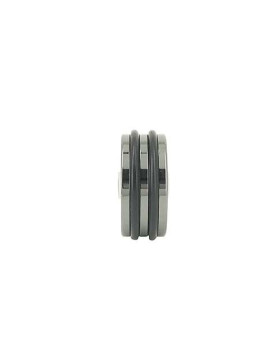 Wheel BLACK SHINY ALUMINUM DESIGN DIAMETER 50 MM LOAD 35KG - BLACKNICKEL 50