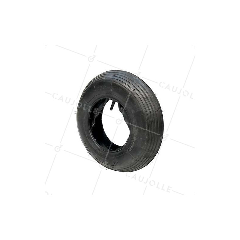 SET WHEELBARROW TURF TYRE + AIR CHAMBER 400 MM DIAMETER