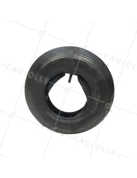 SET WHEELBARROW TURF TYRE + AIR CHAMBER 400 MM DIAMETER