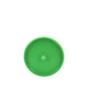 Roue verte en polypropylène monobloc diamètre 140 mm
