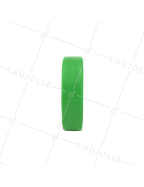 Roue verte en polypropylène monobloc diamètre 140 mm