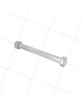BOULON AVEC ÉCROU DIAMÈTRE 16 MM LONGUEUR 160 MM • Caujolle