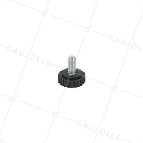 ADJUSTABLE FOOT WITH THREADED ROD • Caujolle