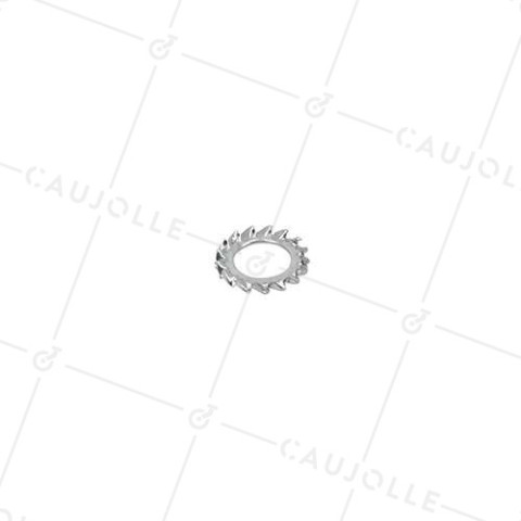 RONDELLE ÉVENTAIL EN ACIER DE 10 MM - RDL10EVENTAIL • Caujolle