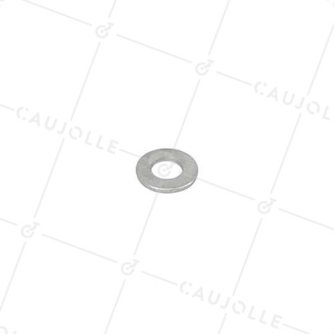 RONDELLE EN ACIER ZINGUÉ DE 10 MM INTERIEUR 22 MM EXTERIEUR 2 MM EPAISSEUR - RDL10 • Caujolle