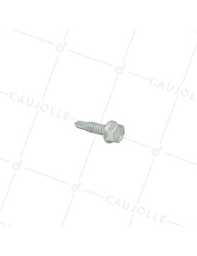 VIS AUTOPERCEUSE POUR ROULETTES DIAMÈTRE 6 MM LONGUEUR 25 MM • Caujolle