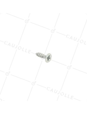 VIS À BOIS ZINGUÉE POUR ROULETTES DIAMÈTRE 5 MM LONGUEUR 20 MM • Caujolle