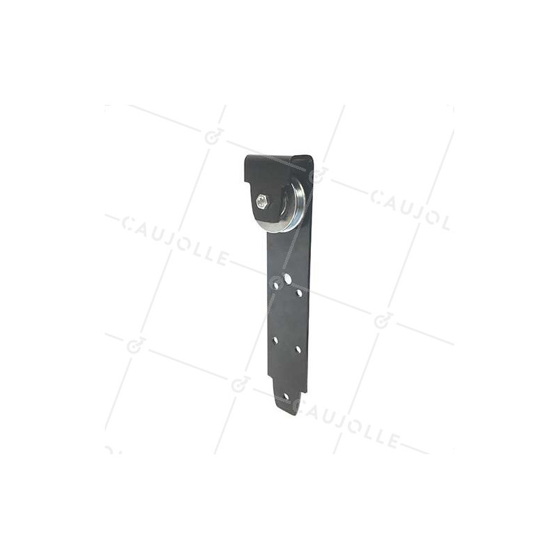 SQUARE GROOVE MOUNTING FOR SUSPENDED DOOR DIAMETER 60 MM FOR 10 MM RAIL MAX LOAD 250 KG