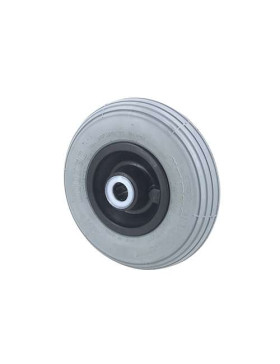 ROUE PREMIUM GONFLÉE NON TACHANTE POUR CHARIOT DIAMÈTRE 200 MM CHARGE 80KG AXE 20 MM ROULEAUX - S3000PR20
