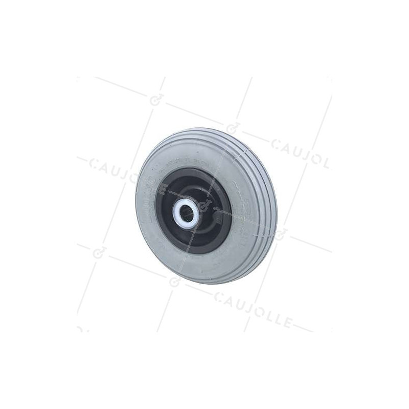 ROUE PREMIUM GONFLÉE NON TACHANTE POUR CHARIOT DIAMÈTRE 200 MM CHARGE 80KG AXE 20 MM ROULEAUX - S3000PR20