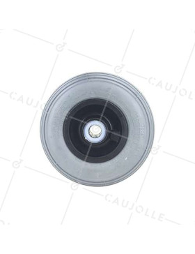 ROUE PREMIUM GONFLÉE NON TACHANTE POUR CHARIOT DIAMÈTRE 200 MM CHARGE 80KG AXE 20 MM ROULEAUX - S3000PR20