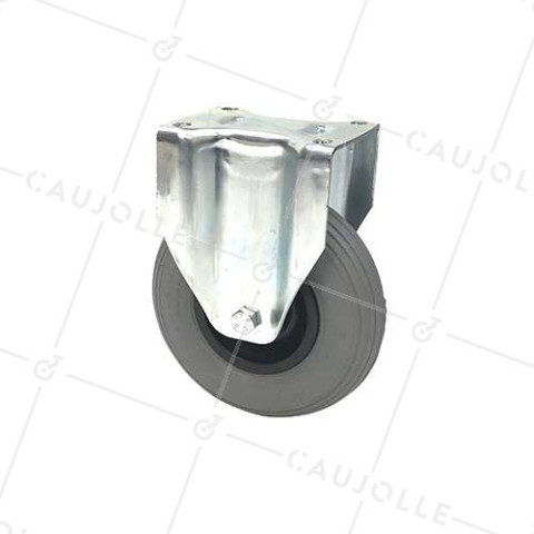 ROULETTE GONFLABLE FIXE PNEU RENFORCÉ DIAMÈTRE 200 MM CHARGE 80KG -  S75 GONF. FIXE • Caujolle