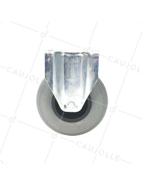 ROULETTE GONFLABLE FIXE PNEU RENFORCÉ DIAMÈTRE 200 MM CHARGE 80KG -  S74 GONF. FIXE