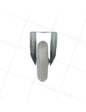 ROULETTE GONFLABLE FIXE PNEU RENFORCÉ DIAMÈTRE 200 MM CHARGE 80KG -  S74 GONF. FIXE