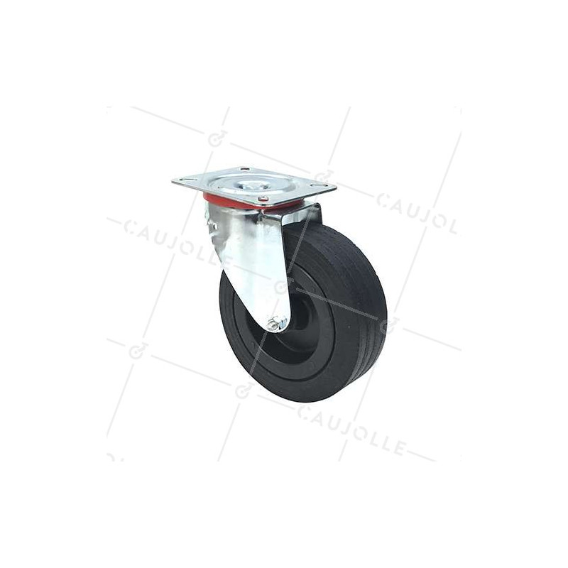 PNEUMATIC SWIVEL WHEEL 260 MM DIAMETER