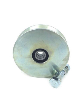 Wheel OF WIDE GATE WITH Groove 10 MM DEEP AND 120 MM DIAMETER TRIANGULAR