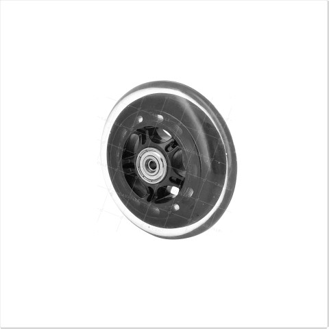 ROUE DE TROTTINETTE DIAMÈTRE 100 MM CHARGE 40 KG AXE 8 MM • Caujolle