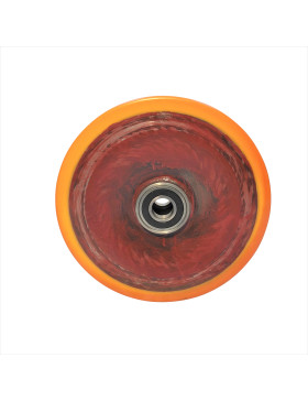 Wheel AGRICULTURAL POLYURETHANE WHEEL DIAMETER 400 MM LOAD 4000 KG AXLE 40 MM