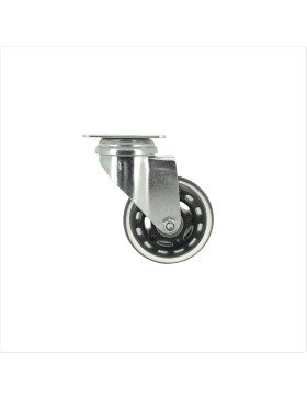 Transparent community castor wheel roller S140 TR 