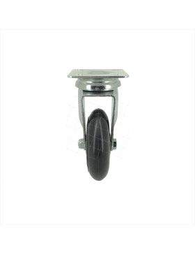 Transparent community castor wheel roller S140 TR 