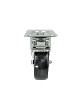 ROULETTE INOX PIVOTANTE POUR FOUR DIAMETRE 100