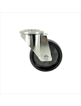 ROULETTE INOX A OEIL DIAMETRE 100 MM CHARGE X KG 