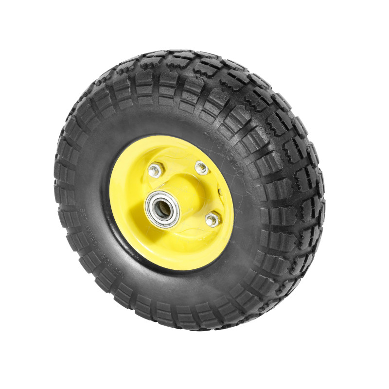 Wheel OF Hand truck PUNCTURE-PROOF DIAMETER 260 MM LOAD 150 KILOS AXLE 20 MM band width bearing 81 mm