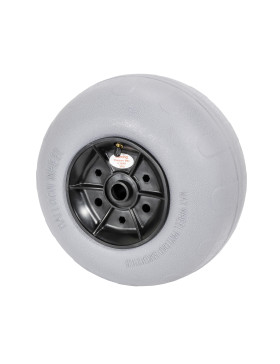 ROUE BALLON BASSE PRESSION POUR PLAGE DIAMÈTRE 340 MM CHARGE 55 KILOS AXE 25 MM