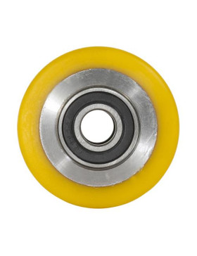 Wheel OF PALLET TRUCK DIAMETER 70 MM LOAD 500 KG AXLE 15 MM BALLS - GTP7070