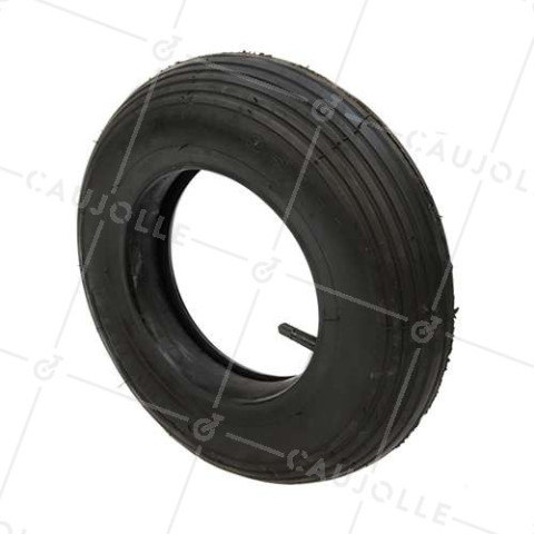 PNEU + CHAMBRE A AIR - 3.50-8 4 plis • Caujolle
