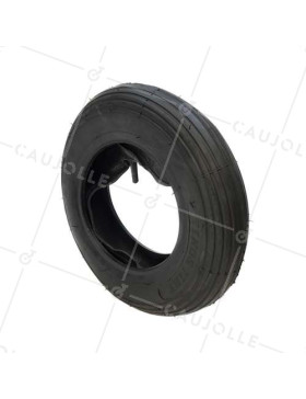 PNEU + CHAMBRE A AIR - 3.50-8 4 plis