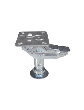 Truck lock RETRACTABLE FOR Castor DIAMETER 160 MM - FOOTELEVATOR 160