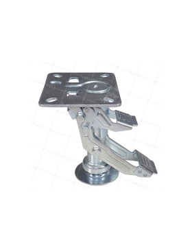 Truck lock RETRACTABLE FOR Castor DIAMETER 125 MM - FOOTELEVATOR 125