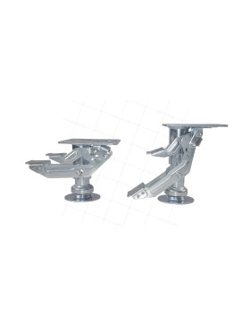 Truck lock RETRACTABLE FOR Castor DIAMETER 125 MM - FOOTELEVATOR 125