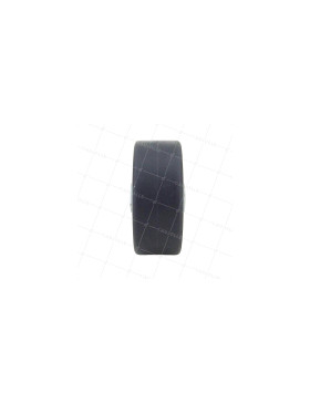 GALET EN CAOUTCHOUC SOUPLE ANTI-USURE ET NON TACHANT DIAMÈTRE 50MM CHARGE 50 KG À FIXATION DE 6 MM - GAL S15/50 RB