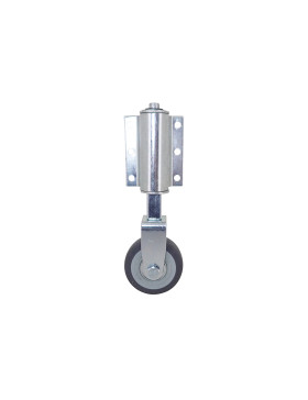 ROULETTE A RESSORT POUR BLOCAGE D'ECHELLE DIAMETRE 50 MM FIXE CHARGE 9.5KG A 20KG AVEC 30MM DE DEBATTEMENT - STOPROLL 50 F
