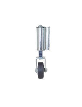ROULETTE A RESSORT POUR BLOCAGE D'ECHELLE DIAMETRE 50 MM FIXE CHARGE 9.5KG A 20KG AVEC 30MM DE DEBATTEMENT - STOPROLL 50 F