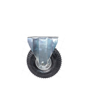 ROULETTE FIXE GONFLABLE ULTRA RENFORCÉE DIAMÈTRE 260 MM CHARGE 250 KG - S21-1 TOLE GONFLÉE