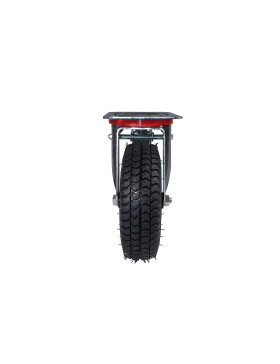 ROULETTE PIVOTANTE À FREIN PNEUMATIQUE GONFLABLE ULTRA RENFORCÉE DIAMÈTRE 260 MM CHARGE  250KG ROULEMENT BILLES - S20-1AF 4 PLIS