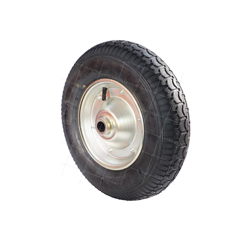 ROUE JTE TOLE AGR DIAMETRE 400 CHARGE 200 KG - S1000 R25 4PR AGR