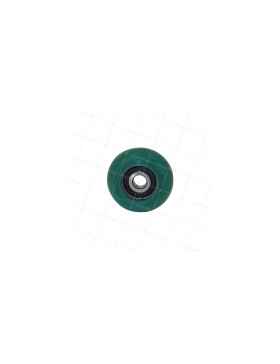 Wheel MOULDED BUMPED IN POLYURETHANE DIAMETER 50 MM LOAD 100 KG AXLE 10 MM