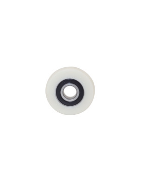 Wheel NYLON GUIDING WHEEL FOR DISPLAY DIAMETER 65 MM LOAD 100 KG AXLE 17 MM