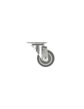 Castor SWIVEL FURNITURE CASTER NON-MARKING RUBBER DIAMETER 30 MM LOAD 15KG - S12LUX30