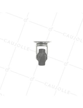 Castor SWIVEL FURNITURE CASTER NON-MARKING RUBBER DIAMETER 30 MM LOAD 15KG - S12LUX30