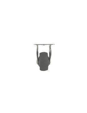 Castor FIXED FURNITURE SOFT RUBBER WHEEL DIAMETER 37MM - S18LUX40