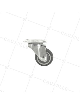 Castor SOFT RUBBER FURNITURE CASTOR DIAMETER 37MM - S12LUX40